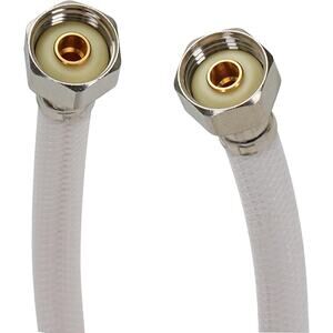 Fluidmaster B4FV20 Faucet Connector, Reinforced Vinyl - 1/2" I.P. FEMALE 8 PACK